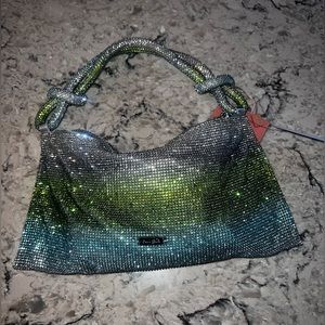 Cult Gaia Hera nano shoulder in apple multi color BRAND NEW